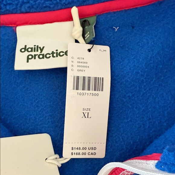 NWT Anthropologie Daily Practice Pullover size XL - Picture 6 of 6